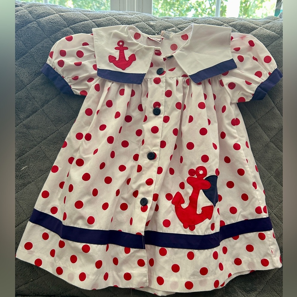 Mayfair Kids Polka Dot Dress